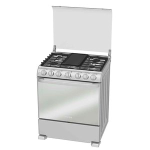 Estufa de gas 76 cm Acero Inoxidable Mabe - EM7662CFIX0