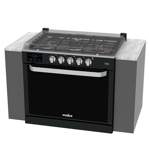 Estufa de empotre 80 cm Black Slate Mabe - XOC80808CTV0
