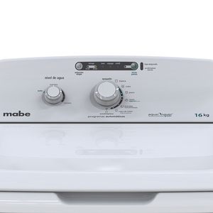 Lavadora Automática 16 Kg Blanca Mabe - LMA76102CBAB0