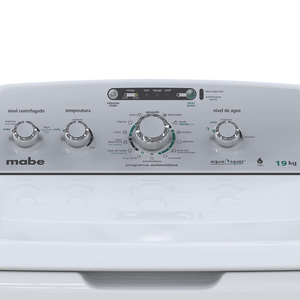 Lavadora Aqua Saver Green automática 19 Kg Blanca Mabe - LMH79104SBAB0