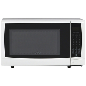 Paquete Estufa 50 cm, Refrigerador 250 L y Horno de Microondas 0.7 cu. ft. Blancos Mabe - EM5040RMA1025HMM700