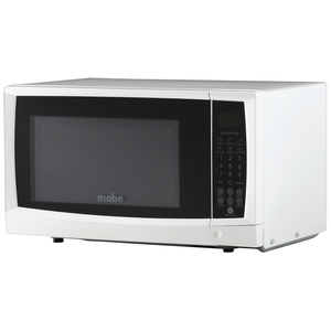 Paquete Estufa 50 cm, Refrigerador 250 L y Horno de Microondas 0.7 cu. ft. Blancos Mabe - EM5040RMA1025HMM700