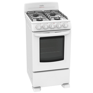 Estufa de piso 50 cm Blanca Mabe - EM5022BAPB0