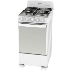 Estufa de piso 50 cm Blanca Mabe - EM5042BSIB0
