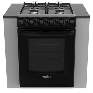 Estufa de empotre 50 cm Negra Mabe - EMC5031AIN0