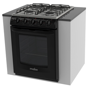 Estufa de empotre 50 cm Negra Mabe - EMC5031AIN0
