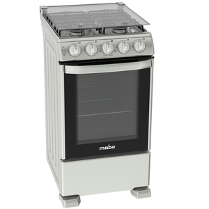 Estufa de piso 50 cm Plata Mercury Mabe - EM5035CSIS0