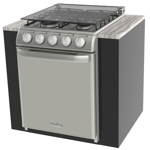 Estufa de empotre 50 cm Plata Mercury Mabe - EMC5046CAIS0