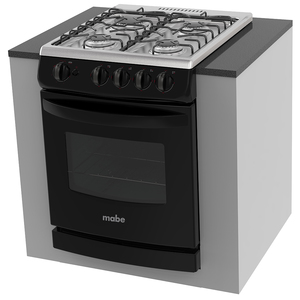 Estufa de empotre 51 cm Negra Mabe - EMC5130AIN0