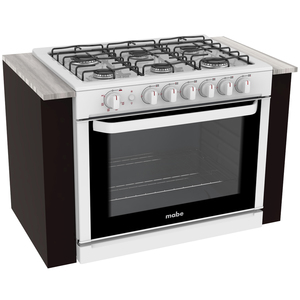Estufa de empotre 80 cm Blanca Mabe - EMC80130BB0