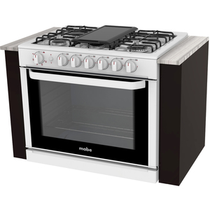 Estufa de empotre 80 cm Blanca Mabe - EMC80170BB0