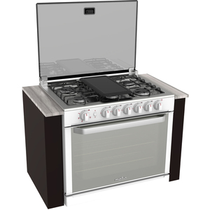 Estufa de empotre 80 cm Blanca Mabe - EMC80270CBI0
