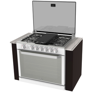 Estufa de empotre 80 cm Blanca Mabe - EMC80270CBI0