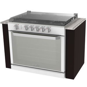 Estufa de empotre 80 cm Blanca Mabe - EMC80670CBI0