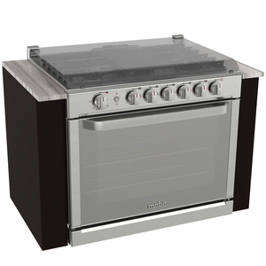 Estufa de empotre 80 cm Inoxidable Mabe - XOC80760CI0