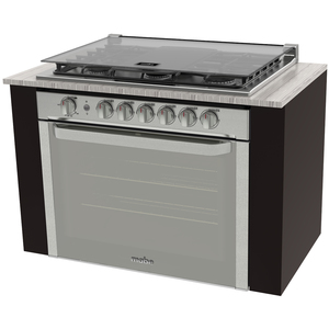 Estufa de empotre 80 cm Inoxidable Mabe - XOD80750CI0