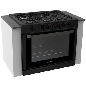 Estufa de empotre 80 cm Negra Mabe - EMC80130NN0