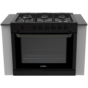 Estufa de empotre 80 cm Negra Mabe - EMC80130NN0
