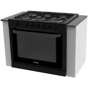 Estufa de empotre 80 cm Negra Mabe - EMC80130NN0