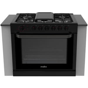 Estufa de empotre 80 cm Negra Mabe - EMC80170NN0