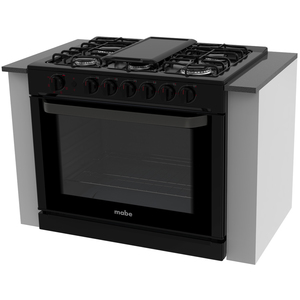 Estufa de empotre 80 cm Negra Mabe - EMC80170NN0