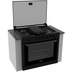 Estufa de empotre 80 cm Negra Mabe - EMC80220CNN0