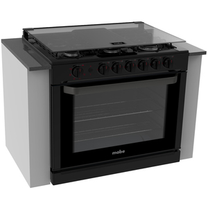 Estufa de empotre 80 cm Negra Mabe - EMC80220CNN0
