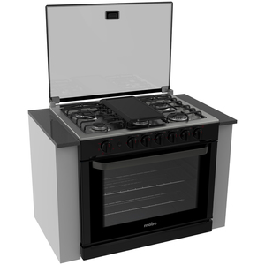 Estufa de empotre 80 cm Negra Mabe - EMC80270CNI0