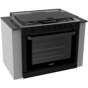 Estufa de empotre 80 cm Negra Mabe - EMC80270CNI0