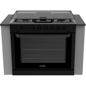 Estufa de empotre 80 cm Negra Mabe - EMC80270CNI0