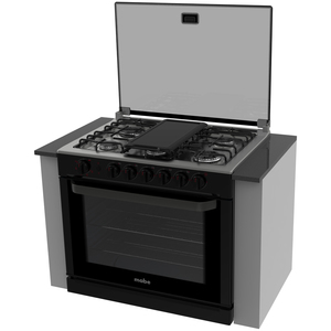 Estufa de empotre 80 cm Negra Mabe - EMC80270CNI0