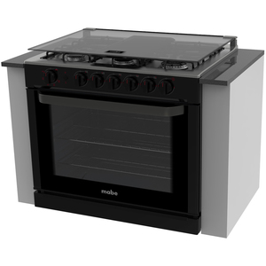 Estufa de empotre 80 cm Negra Mabe - EMC80270CNI0