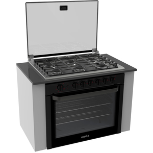 Estufa de empotre 80 cm Negra Mabe - EMD80320CNI0