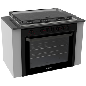 Estufa de empotre 80 cm Negra Mabe - EMD80320CNI0