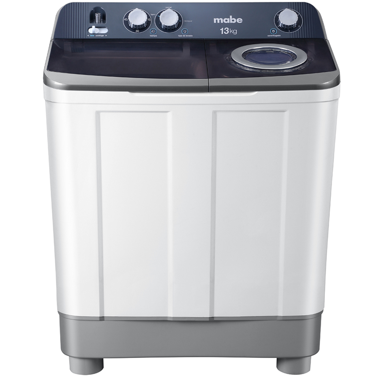 Lavadora Semiautomatica 13 Kg Blanca Mabe Lmdx3124pbab0 Lavadoras Lavado Y Secado Outlet Mabe