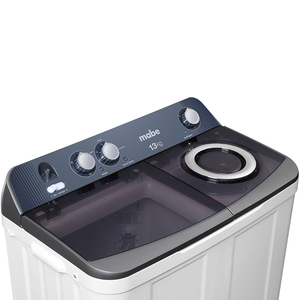 Lavadora Semiautomática 13 Kg Blanca Mabe - LMDX3124PBAB0