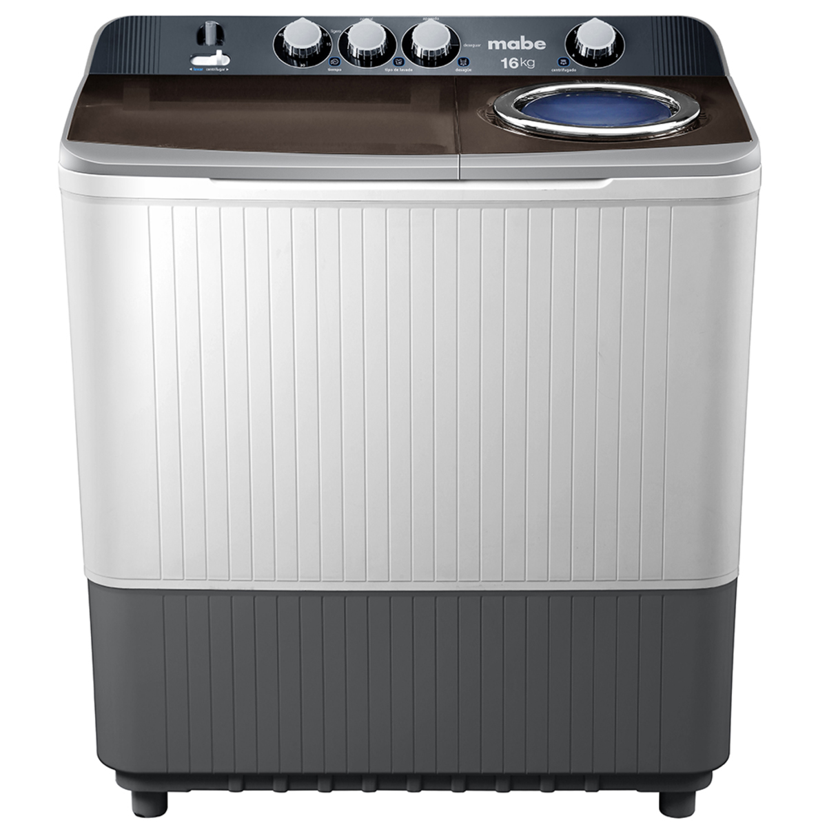 lavadora semiautomatica 16 kg blanca mabe lmdx6124pbab0