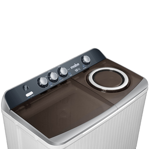 Lavadora Semiautomática 16 Kg Blanca Mabe - LMDX6124PBAB0