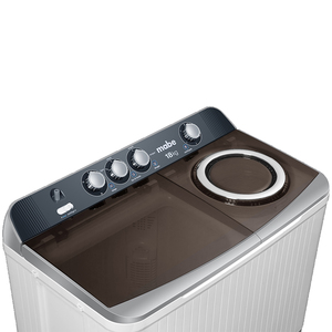 Lavadora Semiautomática 18 Kg Blanca Mabe - LMD8124PBAB0