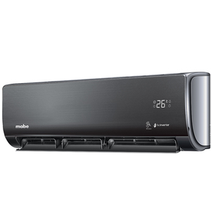 Minisplit Inverter Frío/Calor 220 V 12,000 BTU´s Dark Silver Mabe - MMI12HDDGCAM9