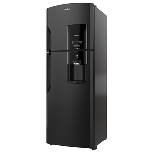Refrigerador Automático 400 L Black Stainless Steel Mabe - RMS1540BMXP0