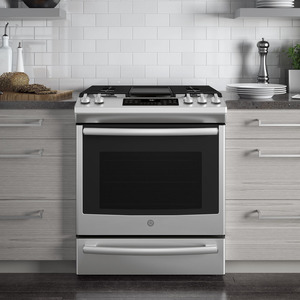 Estufa gas 76 cm ge inx - JCGS760SELSS