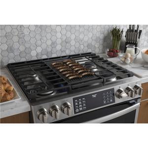 Estufa gas 76 cm ge profile inx - PC2S930SELSS