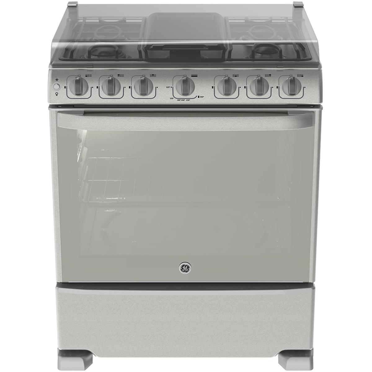 Estufa De Piso 76 Cm Inoxidable Ge Eg3060cfix0 Estufas Coccion Outlet Mabe