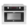 Horno combi empotrable 60 cm Acero Inoxidable vidrio Negro GE Profile - FCEGEP0441A2IN