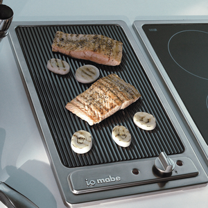 Parrilla dominó eléctrica 30 cm Acero inoxidable IO Mabe - IO3001PGI1
