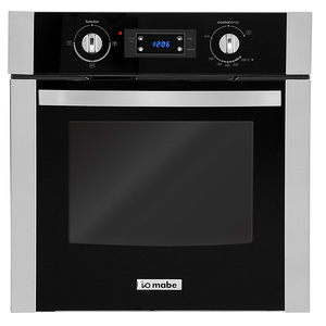Horno Empotrable 60cm Inoxidable Vidrio Negro Io mabe - IO6035LWI0
