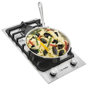 Parrilla empotrable a gas 30 cm inoxidable Io mabe-IO311DGI0