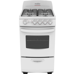 Estufa de piso 51 cm Blanca Mabe - EEM5120BB0