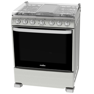 Estufa de piso 76 cm Inoxidable Mabe - WEM7661CFIX0